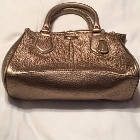 Gold Cole Hahn purse - Picture 1 of 5